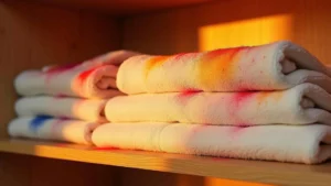 How to remove holi color stains