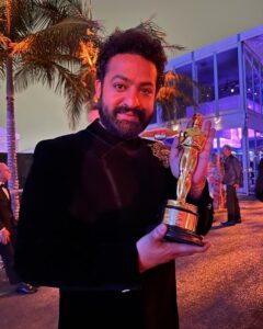 And we did it… #oscars95 #naatunaatu #rrrmovie congratulations @mmkeeravaani sir ji, jakkanna @ssrajamouli , @boselyricist garu, the entire team and the nation .