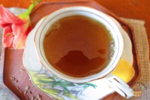 Fennel and cumin tea logo comp
