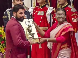 Mohammed shami gets arjuna award