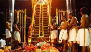 Sabarimala ayyapa temple 18 golden steps