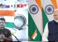 Pm modi speak with shubhanshu shukla