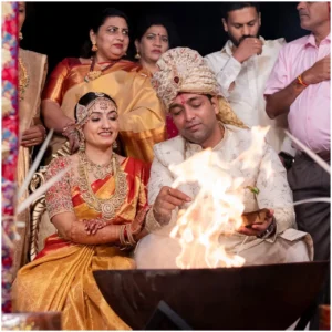 Vaishnavi gowda wedding 1