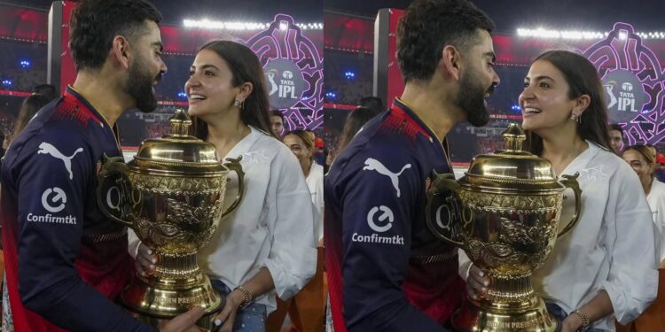 ವಿರಾಟ್ ಕಣ್ಣೀರಿಟ್ಟ ಕ್ಷಣವು ಅಭಿಮಾನಿಗಳಿಗೆ ಭಾವನಾತ್ಮಕವಾಗಿದ್ದು, "ಈ ಸಲ ಕಪ್ ನಮ್ದೇ"