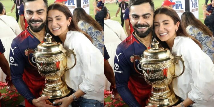 ಫೈನಲ್ ಪಂದ್ಯ ಗೆದ್ದ ಮೇಲೆ ಹೆಂಡತಿ ಬಳಿಗೆ ಬಂದ ವಿರಾಟ್ ಕೊಹ್ಲಿ