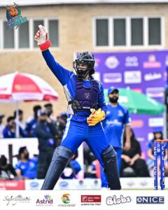 Wicketkeeper Kiccha Sudeep in action against Bhojpuri Dabanggs 🧤🔥🏏Quick moves, sharp focus, (1)