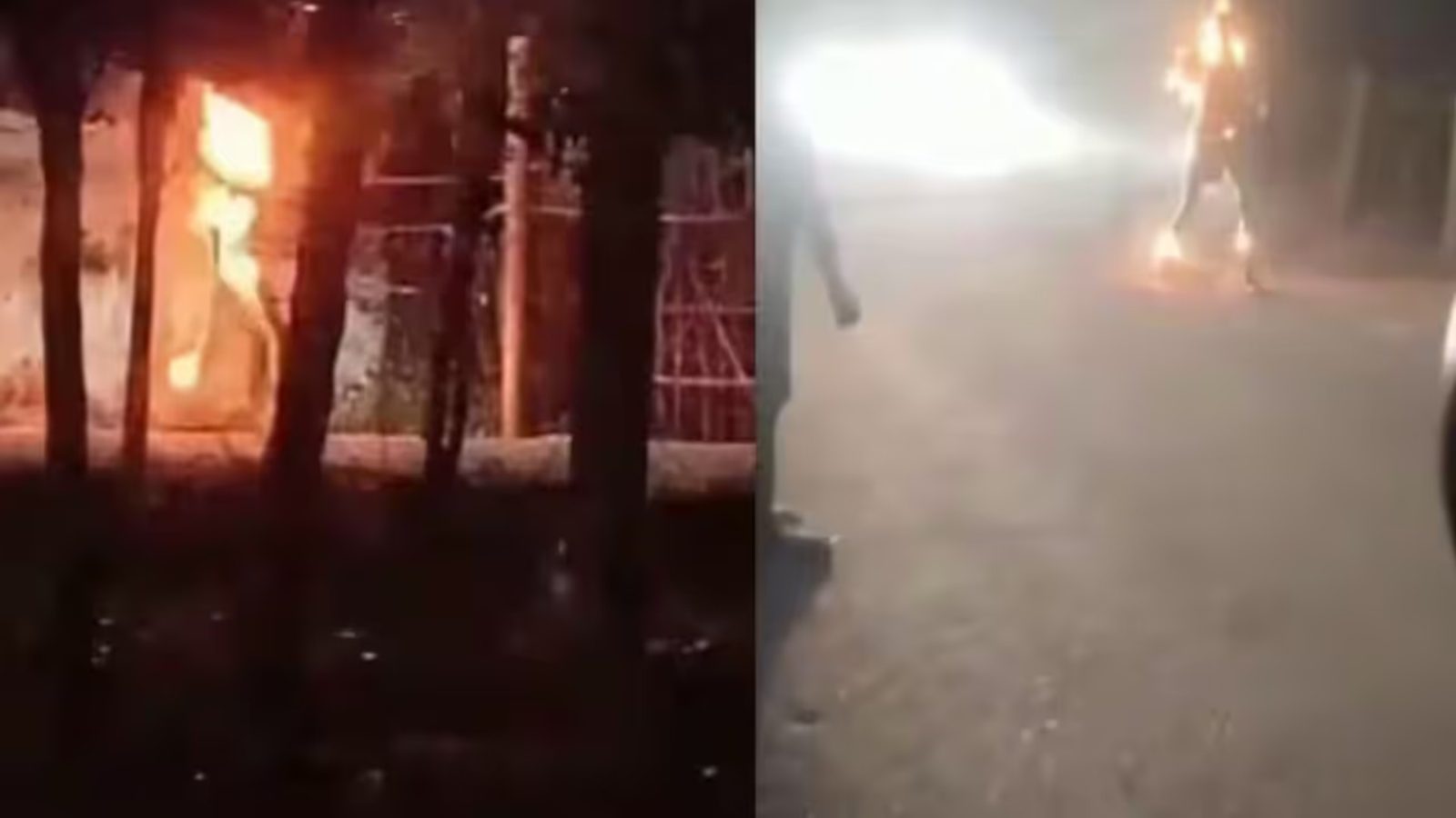 ಅಕ್ರಮ ಸಂಬಂಧ ನೋಡಿದ್ದಕ್ಕೆ: ಪ್ರಿಯಕರನೊಂದಿಗೆ ಸೇರಿ ನಡು ರಸ್ತೆಯಲ್ಲಿ ಮಾವನಿಗೆ ಬೆಂಕಿ ಹಚ್ಚಿದ ಸೊಸೆ!