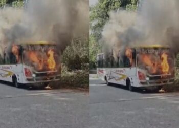 ಶಿವಮೊಗ್ಗದಲ್ಲಿ ಭಯಾನಕ ಬೆಂಕಿ ಅಪಘಾತ