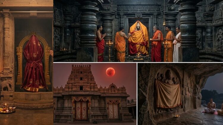 ಗ್ರಹಣದಲ್ಲಿ ದೇವರಿಗೆ ಬಟ್ಟೆ ಮುಚ್ಚುವುದು ಏಕೆ?