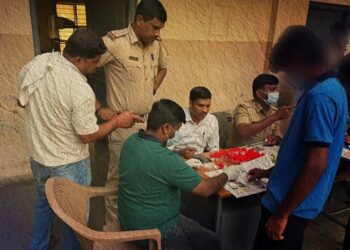 ಡ್ರಗ್​​ ಸೇವನೆ ತಪಾಸಣೆ