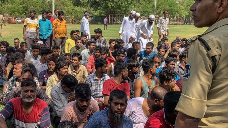 ಬೆಂಗಳೂರು ಅಕ್ರಮ ವಲಸಿಗರು ಕಾರ್ಯಾಚರಣೆ