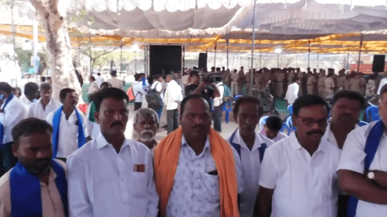 ಒಳಮೀಸಲಾತಿ ವರದಿ ತಿರಸ್ಕರಿಸಲು ಆಗ್ರಹಿಸಿ ಬಲಗೈ ಸಮುದಾಯದಿಂದ ಬೃಹತ್ ಪ್ರತಿಭಟನೆ