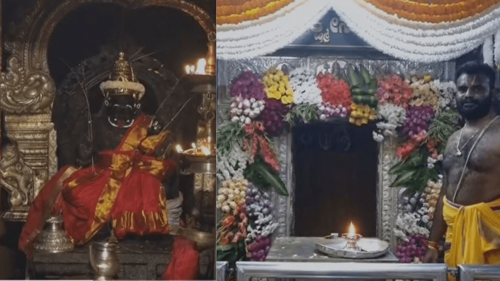 ಚಂದ್ರಗ್ರಹಣ ಹಿನ್ನಲೆ ದೇವರಾಯನದುರ್ಗದ ಭೋಗ ಲಕ್ಷ್ಮೀನರಸಿಂಹ ಸ್ವಾಮಿ ದೇಗುಲದ ದ್ವಾರ ಬಂದ್