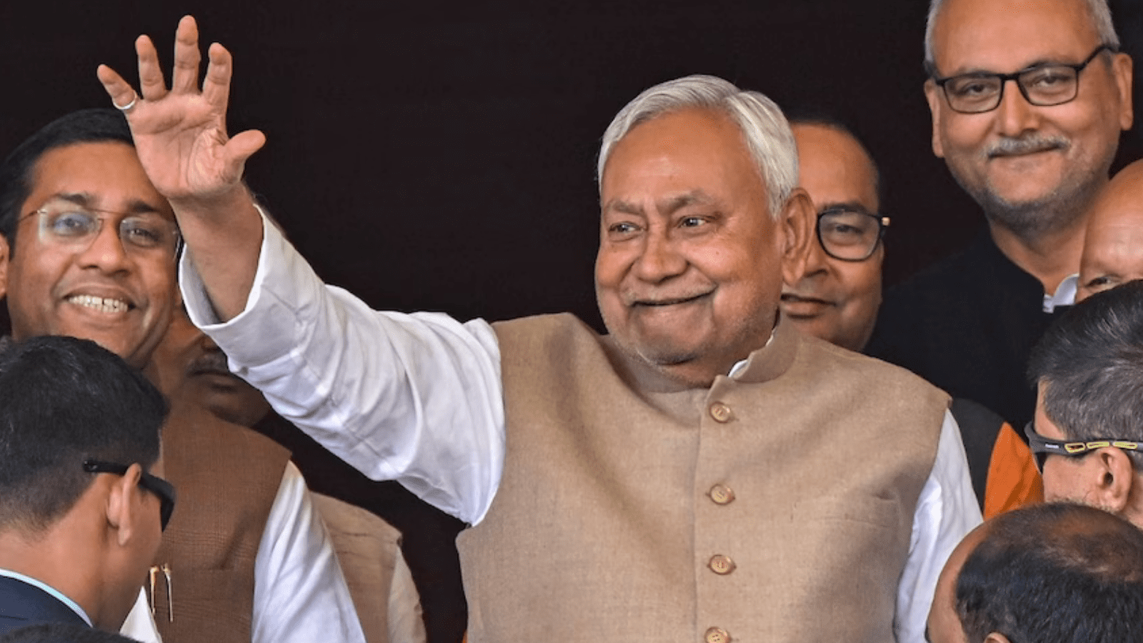 ಇಂದು ರಾಜ್ಯಸಭಾ ಚುನಾವಣೆಗೆ ನಿತೀಶ್ ಕುಮಾರ್ ನಾಮಪತ್ರ ಸಲ್ಲಿಕೆ