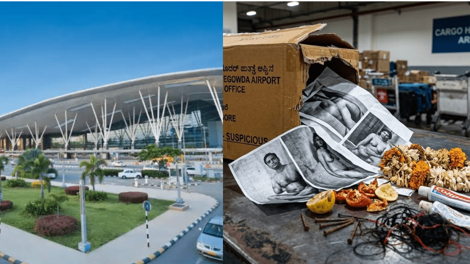 ಕೆಂಪೇಗೌಡ ಏರ್‌ಪೋರ್ಟ್‌ನಲ್ಲಿ ವಾಮಾಚಾರ..! ಪೋಸ್ಟ್ ಆಫೀಸ್‌ಗೆ ಬಂದ ಸಂಶಯಾಸ್ಪದ ಪಾರ್ಸೆಲ್‌ನಲ್ಲಿ ಏನಿತ್ತು?