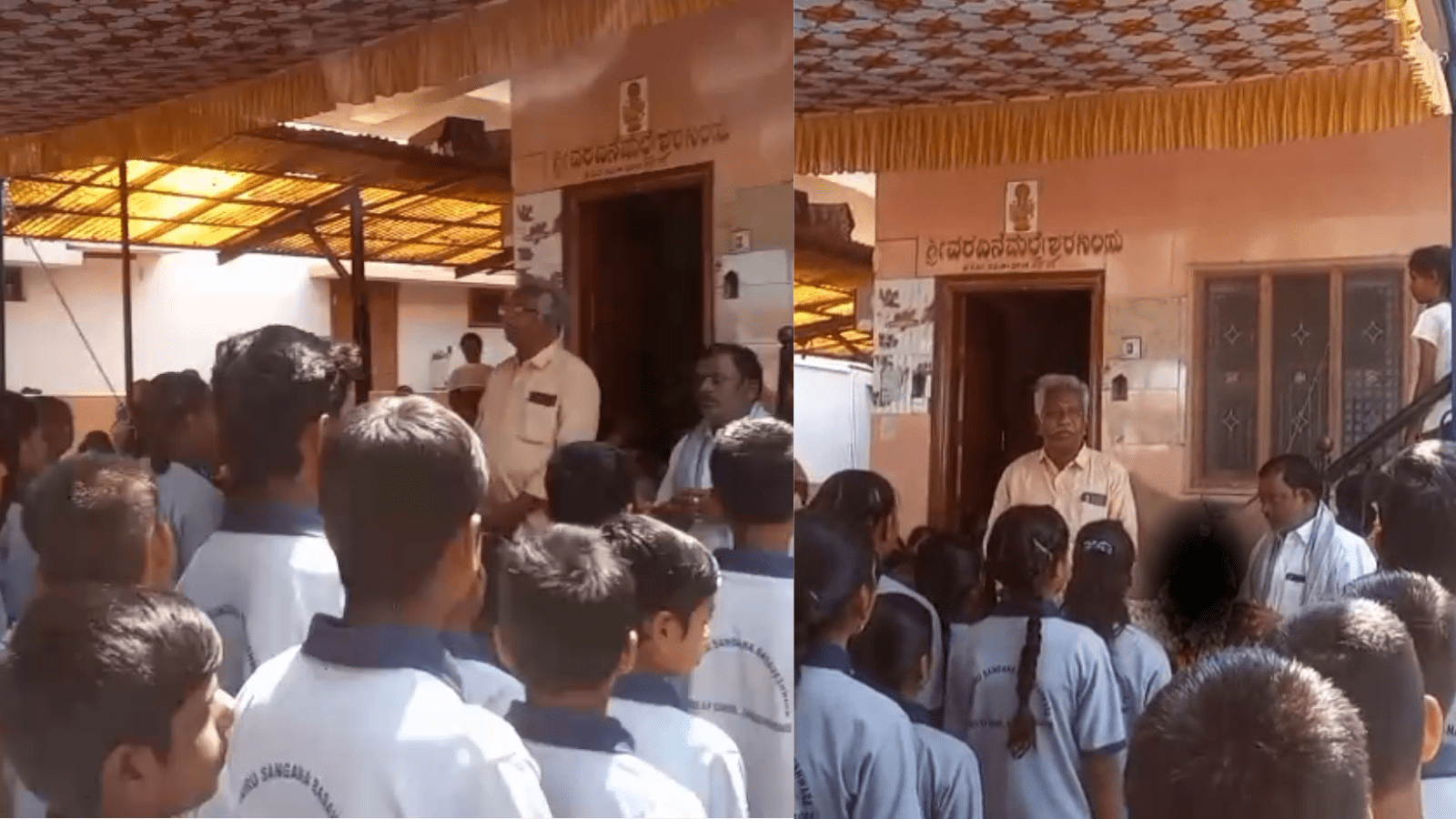 ಶವದ ಮುಂದೆ ಮಕ್ಕಳಿಂದ ‘ರಾಷ್ಟ್ರಗೀತೆ’ ಹಾಡಿಸಿದ ಪ್ರಾಂಶುಪಾಲ: ಗ್ರಾಮಸ್ಥರ ಆಕ್ರೋಶ