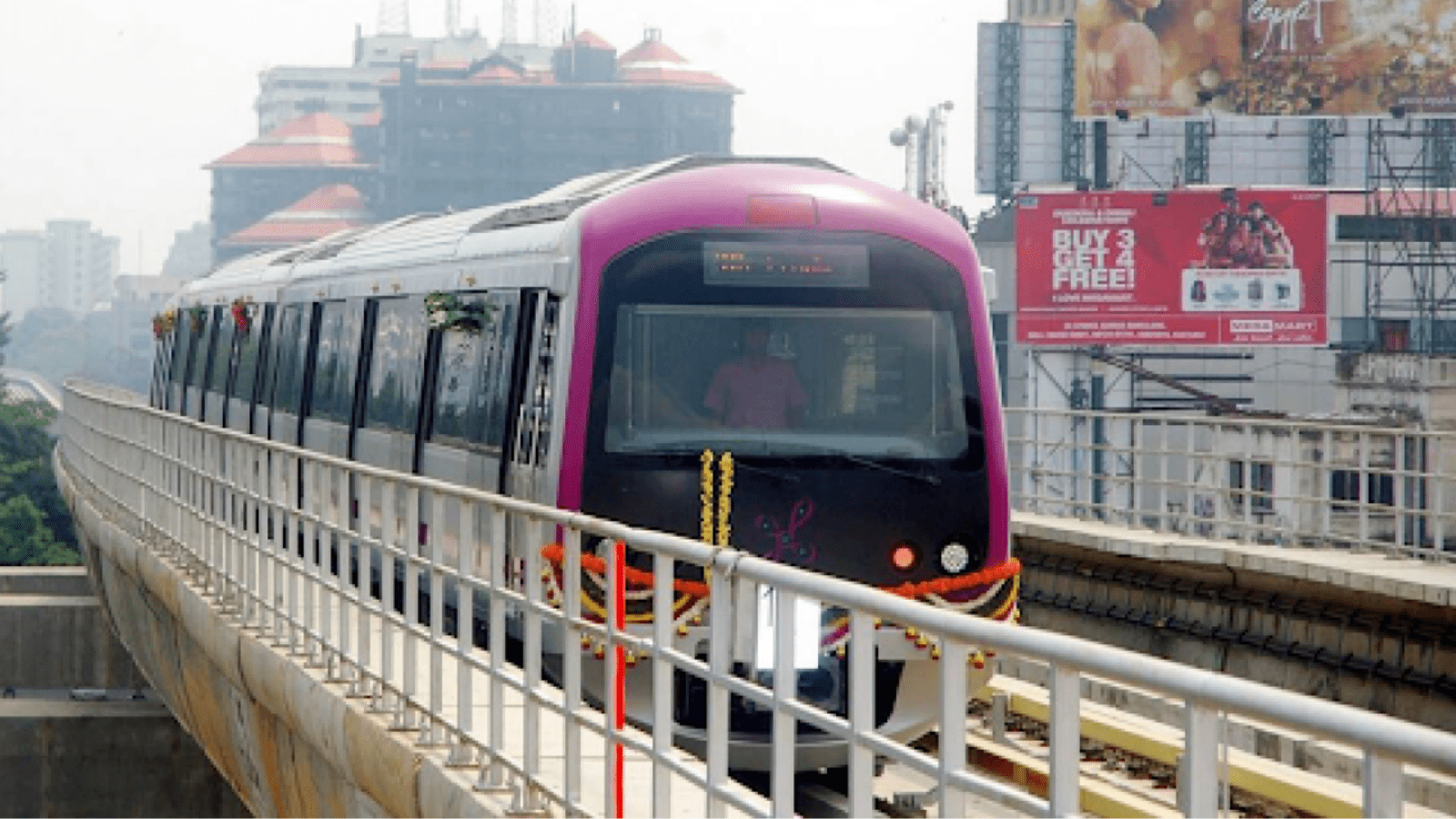 ಬೆಂಗಳೂರಿಗರಿಗೆ ಗುಡ್‌ ನ್ಯೂಸ್‌: ಮೇ ತಿಂಗಳಲ್ಲಿ ಸಂಚಾರಕ್ಕೆ ಮುಕ್ತವಾಗಲಿದೆ ಮೆಟ್ರೋ ಪಿಂಕ್ ಲೈನ್..!