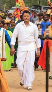 HD wallpaper d boss walking in white lungi d boss walking white lungi actor darshan thoogudeepa
