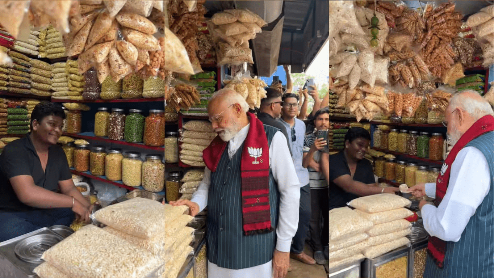 ಪ್ರಧಾನಿ ಮೋದಿ ಭೇಟಿಯಿಂದ ರಾತ್ರೋರಾತ್ರಿ ವೈರಲ್‌ ಆದ ಚುರುಮುರಿ ವ್ಯಾಪಾರಿ