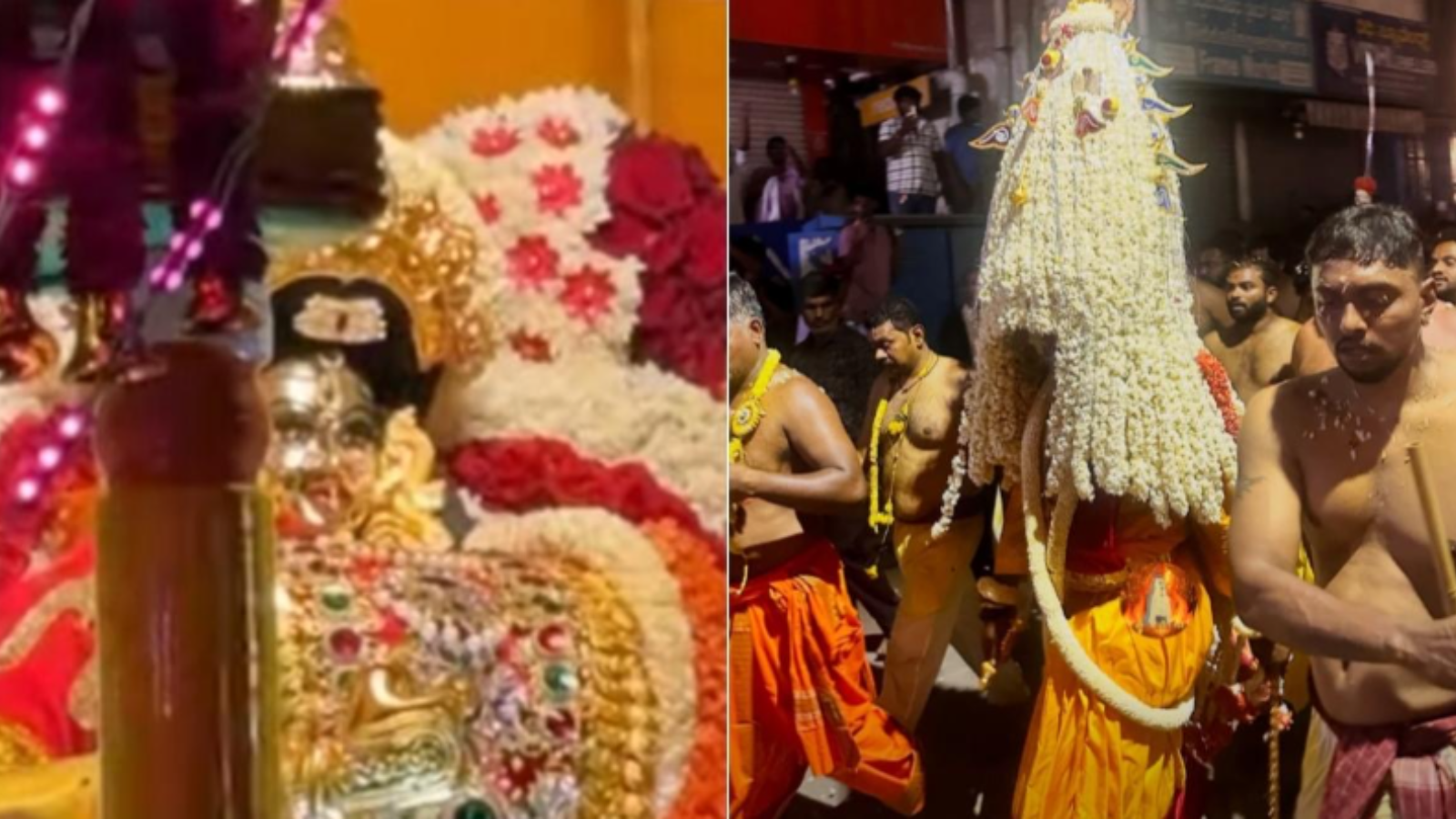 ಸಾವಿರಾರು ಭಕ್ತರ ಸಮ್ಮುಖದಲ್ಲಿ ಅದ್ದೂರಿಯಾಗಿ ನಡೆದ ಬೆಂಗಳೂರು ಕರಗ