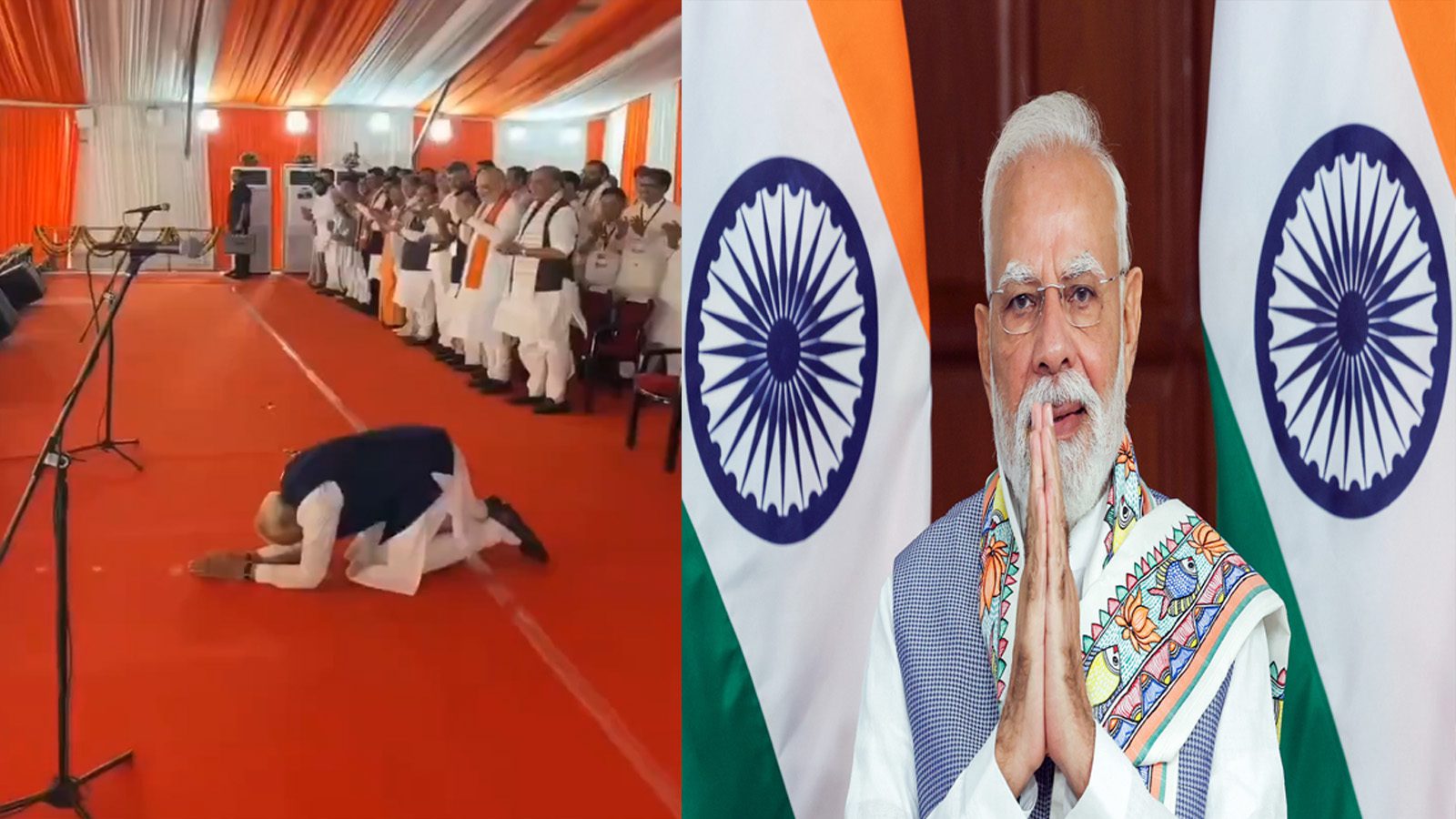 ಪಶ್ಚಿಮ ಬಂಗಾಳ ಜನರಿಗೆ ಮೋದಿ ಧನ್ಯವಾದ: ಸುವೇಂದು ಪ್ರಮಾಣ ವಚನ ಸಮಾರಂಭದಲ್ಲಿ ಭಾವುಕ ಕ್ಷಣ