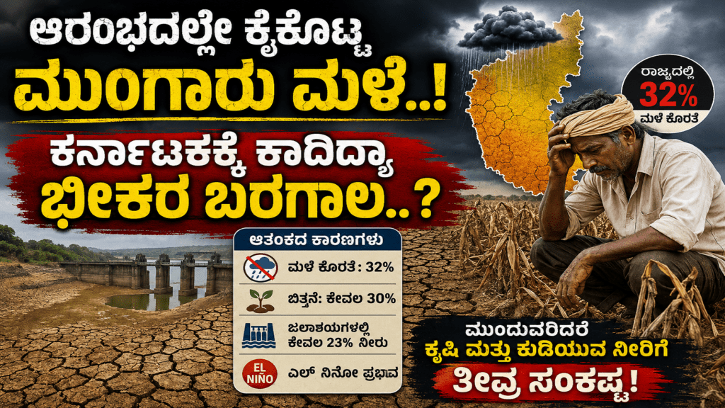 Karnataka Rain Deficit