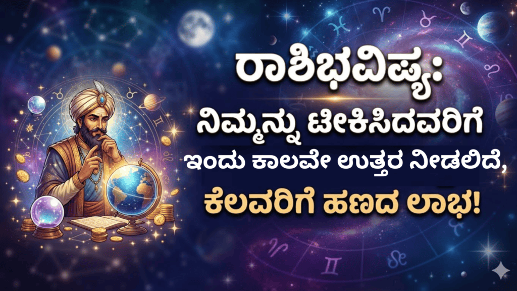 ಇಂದು ಕಾಲವೇ ಉತ್ತರ ನೀಡಲಿದೆ,