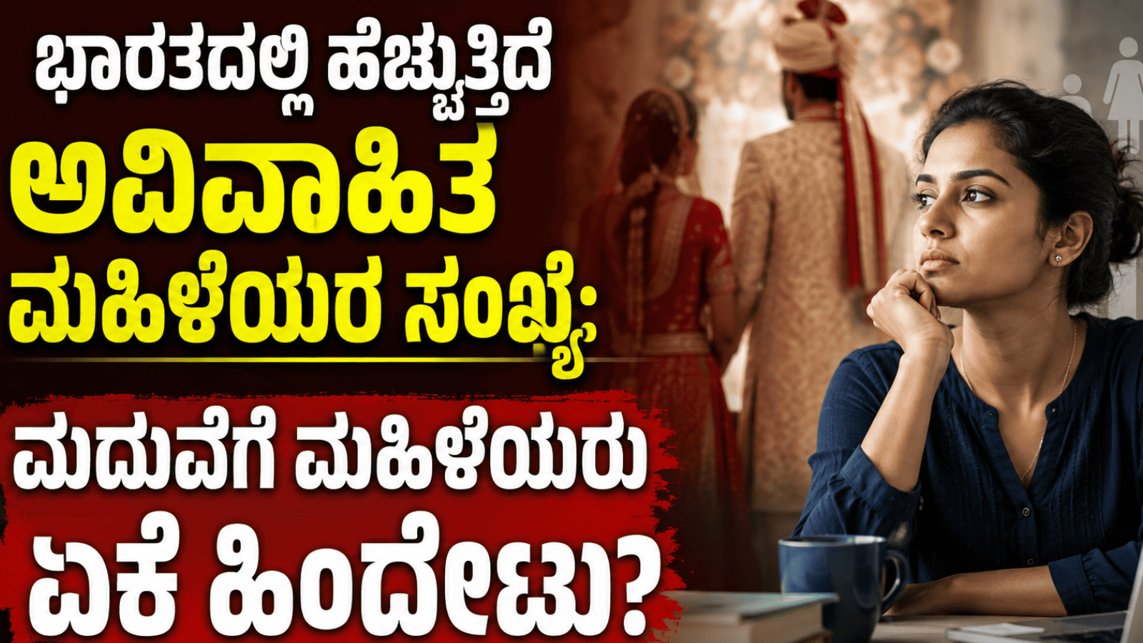 ಭಾರತದಲ್ಲಿ ಹೆಚ್ಚುತ್ತಿದೆ ಅವಿವಾಹಿತ ಮಹಿಳೆಯರ ಸಂಖ್ಯೆ: ಮದುವೆಗೆ ಮಹಿಳೆಯರು ಏಕೆ ಹಿಂದೇಟು?
