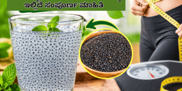 ನೆನೆಸಿದ ಸಬ್ಜಾ ಬೀಜ ಸೇವಿಸಿದರೆ ತೂಕ ಇಳಿಯುತ್ತಾ